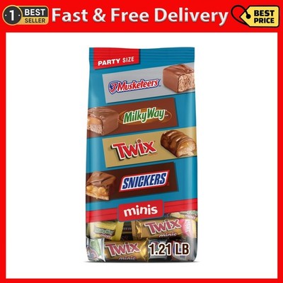 Milk Chocolate Candy Bars Variety Pack Party Size Bulk Bag Assortment Snack