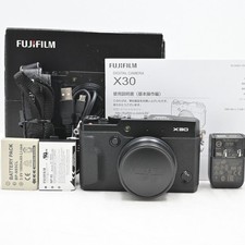 FUJIFILM Premium Compact Digital Camera X30 Black