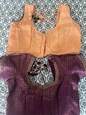 Sari Blouses Plain are little used other 2 are New