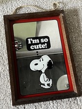 Im So Cute Spiegel Snoopy Peanuts Original