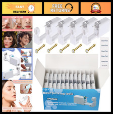 Nose Piercing Gun Kit - 72 Pcs Disposable Set with 24 Studs Clean Tools for Ca