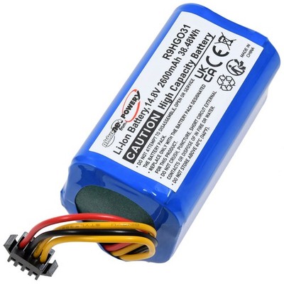 Akku kompatibel mit Hoover Typ HGO0314BAT 14,8V 2600mAh/38Wh Li-Ion Blau
