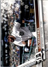 2017 Topps Walmart Holiday Snowflake #HMW157 J.D. Martinez - BB