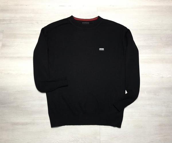 Men Paul & Shark Sweater Black Acrylic 42 / XL /
