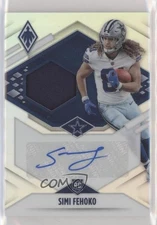 2021 Panini Phoenix RPS Rookie Auto Jersey /299 Simi Fehoko #RJA-SFE Auto RC