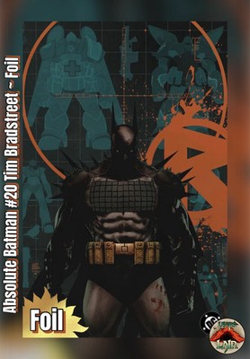 Absolute Batman #20 Tim Bradstreet Foil LeapsLair Exclusive