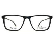 Chesterfield Eyeglasses Frames CH131XL 807 Black Rectangle Full Rim 58-17-150