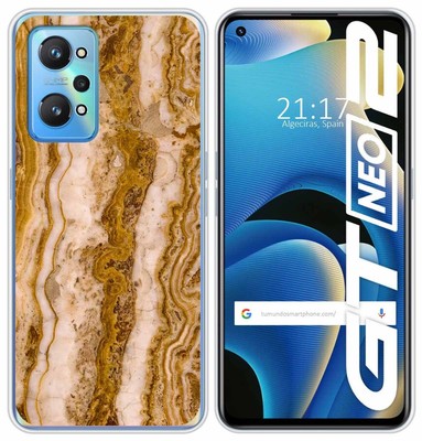Custodia Portafoglio Realme GT 6 Con Fibra Di Carbonio - Flip Cover Con Slot Carte E Supporto Regolabile - Chiusura Magnetica - Blu
