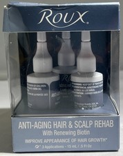 Roux Leave-In Treatment Anti-Aging Hair  Scalp Rehab, 0.5 oz.