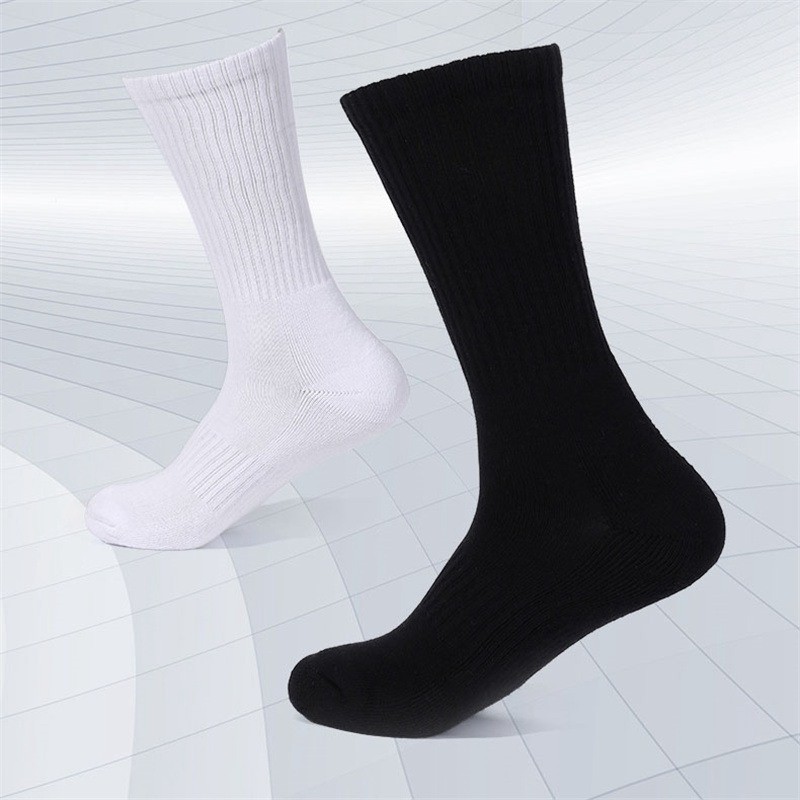 SAOLA Calze uomo sportive da lavoro ricche spesse 5 paia misura libera suola ammortizzata cotone caldo