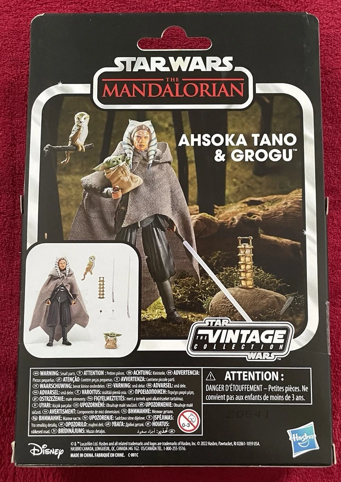 6-Новый Star Wars винтажный 3 3/4» Асока сезон 1 фигурка лот (читайте описание) - Изображение 4 из 4