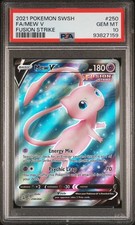 2021 POKEMON SWORD & SHIELD FUSION STRIKE #250 FA/MEW V FUSION STRIKE PSA 10 on eBay