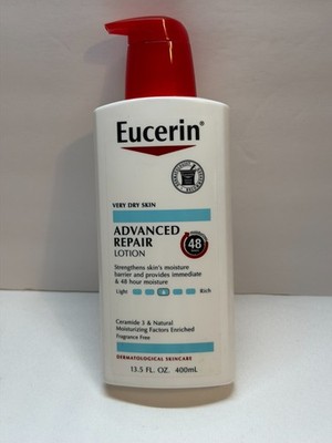 Eucerin Very Dry Skin  Advanced Repair Lotion  13.5 FL. OZ.