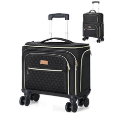 Softside Expandable Luggage with 4 Spinner Wheels, 20 Inch Lightweight Suitca...