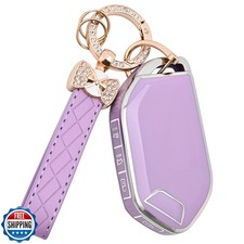 JAMCARI for kia Key Fob Cover - 5 Button Soft TPU Protection Car Key Case for