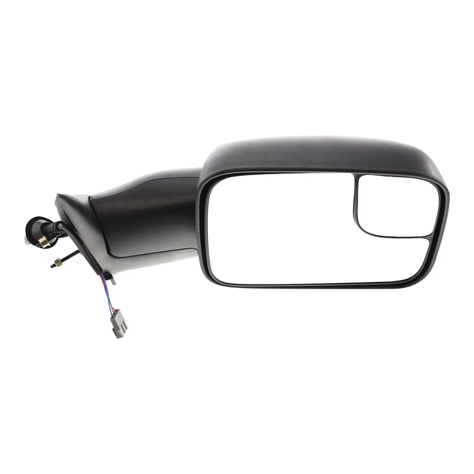 Set of 2 Power Towing Mirrors RH LH For 94-97 Ram Truck Dodge 1500 Manual Fold - Image 3 of 4