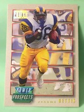 1993 Pro Set Power - Power Prospects Jerome Bettis #PP9 (RC) - St. Louis Rams