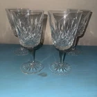 VTG WATERFORD CRYSTAL Lismore 6-7/8" Water Goblets Wine Glasses 8 Oz ~Set Of 4
