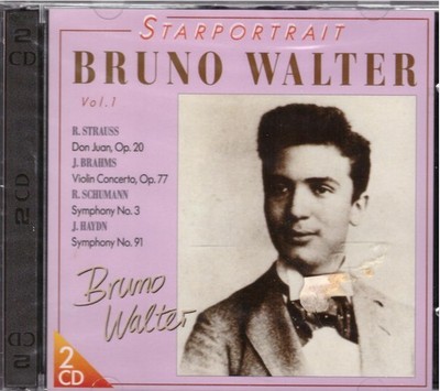 Strauss: Don Juan - Brahms: Violinkonzert / Bruno Walter CD