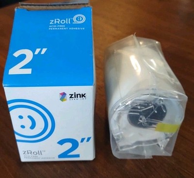  Zink Happy 2'' ZRoll Acid Free Permanent Adhesive &  & Self-Cleaning  zRoll