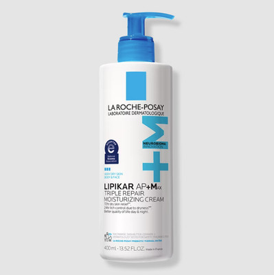 LA ROCHE POSAY LIPIKAR AP+MAX TRIPLE REPAIR MOISTURIZING CREAM 13.52OZ [NIB]