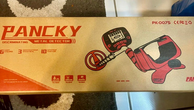 Pancky 540 Pro Metal Detector New Open Box Batteries are not included