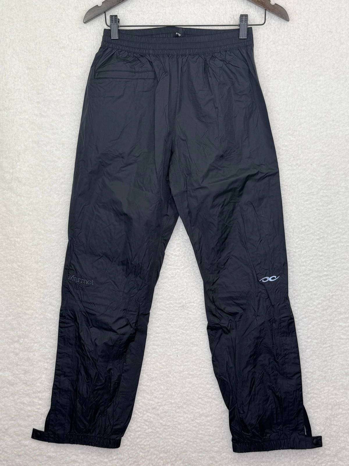 Marmot Rain Pants Womens Small Black Lightweight Elastic Waist Hiking Outdoor
Opens in a new window
