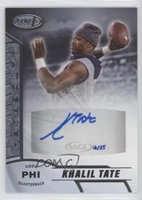 2020 Sage Aspire Silver 16/25 Khalil Tate #ASP-35 Auto xr1