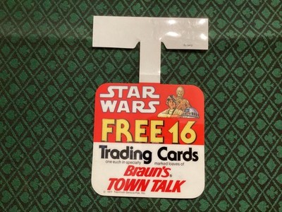 Star Wars  Wonder Bread  Brauns Town Talk  display hanger