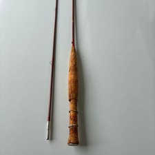 Bamboo Fly Rod 7ft #4 Cork Handle Used