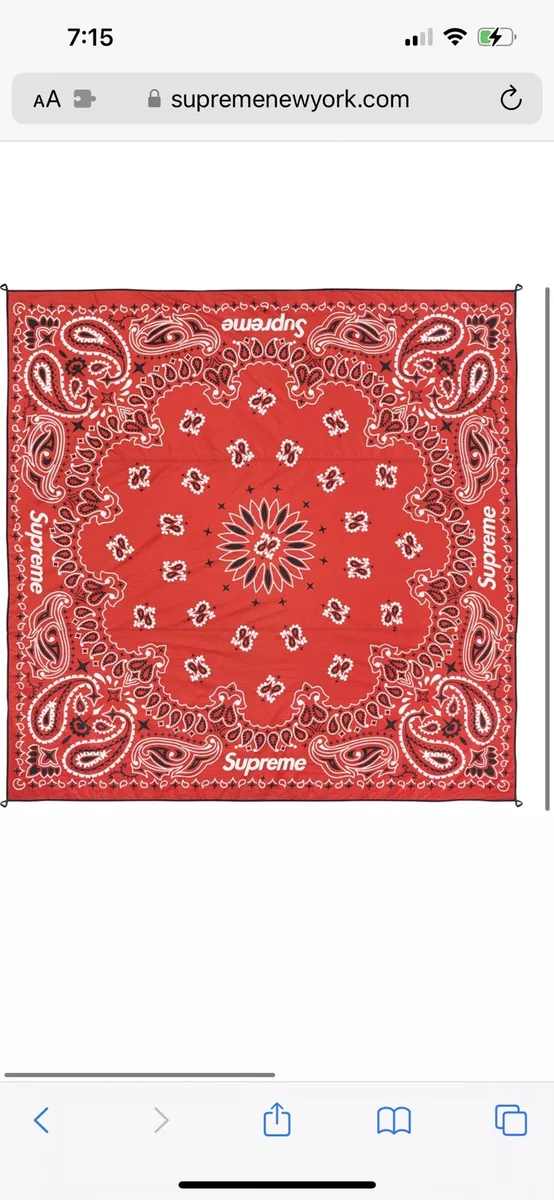 Supreme/ENO Islander “Nylon Blanket” (RED) SS22 - Brand New - Limited  Edition