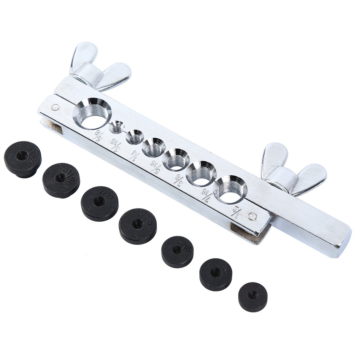 Double Flaring Brake Line Tool Kit Tubing Car Truck Tool Set W - Foto 4