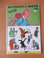 ANCIENNE PLANCHE AUTOCOLLANTS TINTIN  - NEUF - 1  DISPONIBLE