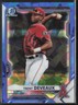 2021 Bowman Draft Sapphire Trent Deveaux BDC-133 | Los Angeles Angels