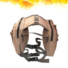 Durable Dog Backpack Saddlebag for Hiking Camping Travel for Large Dogs