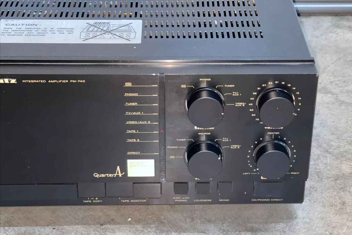 MARANTZ Integrated Amplifier (Transistor) PM-74D Black | eBay MARANTZ Integrated Amplifier (Transistor) PM-74D Black | eBay