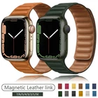 Watch Band Strap Leather Link For Apple iWatch Series 11 9 8 7 6 5 3 SE Magnetic