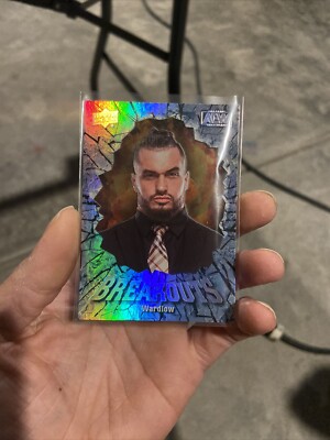 2022 Upper Deck AEW All Elite Wrestling Wardlow Breakouts Insert SP Wrestling