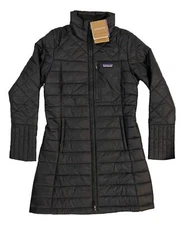 Patagonia Women's Radalie Full Zip Parka (Black) 27695 Retail $229 NEW