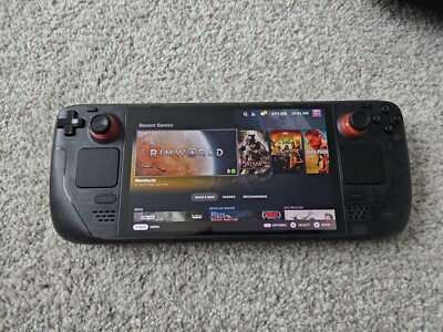 EXCELLENT Valve Steam Deck Limited Edition Transparent OLED 1TB, 500GB SD & Dock