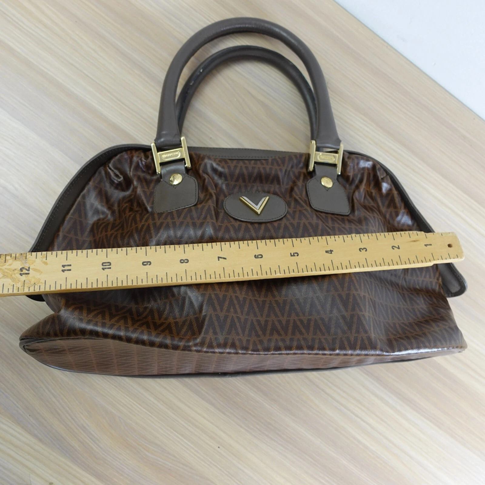 Borsa Valentino VINTAGE donna pelle tracolla borsetta logo borsetta MARIO VALENTINO