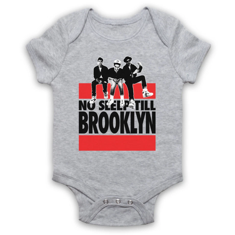 THE GUNS OF BRIXTON BEASTIES NO SLEEP TILL BROOKLYN INOFFIZIELLES HIP-HOP-TRIO BABY WACHSEN BABYANZUG GESCHENK