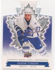 2017 Upper Deck Toronto Maple Leafs Centennial Set Hockey Cards Checklist and Odds 42