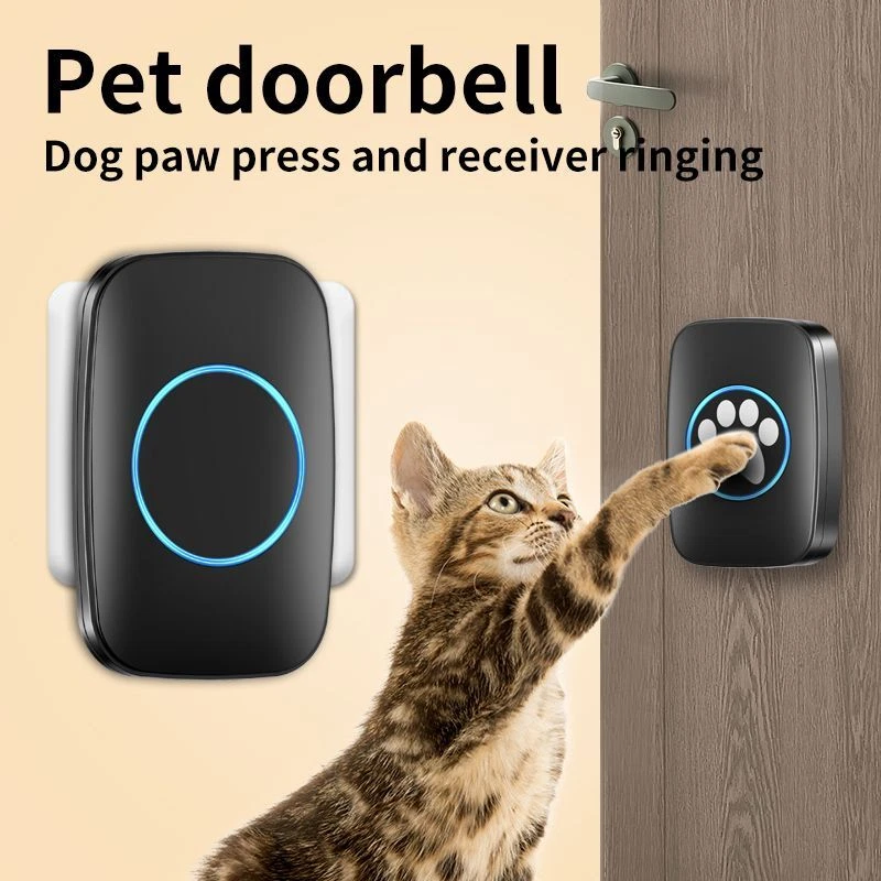 Wireless Doorbell for Dog Waterproof Toilet Training Sensor Motion