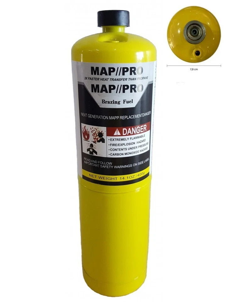 MARIEL Bombola MAP GAS per Cannelli MAPGAS miscela di gas SALDATURE SALDOBRASATURE PRO