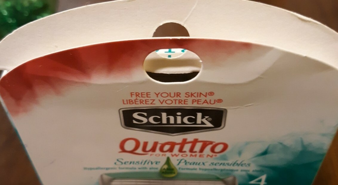 Schick Quattro Sensitive for Women 5 Cartridges Refills