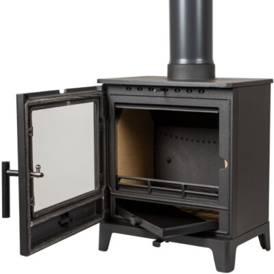 Cast iron DEFRA Derwent MULTIFUEL 5kW Freestanding Log Burner Wood Burning  Stove | eBay