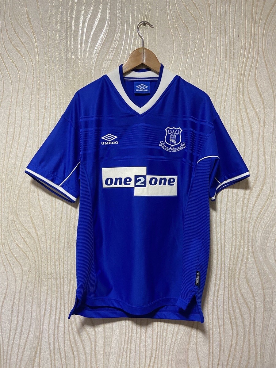 Everton FC 1999/00 エバートン ゲームシャツ　アンブロ EVERTON 1999 2000 HOME FOOTBALL SHIRT SOCCER JERSEY UMBRO sz