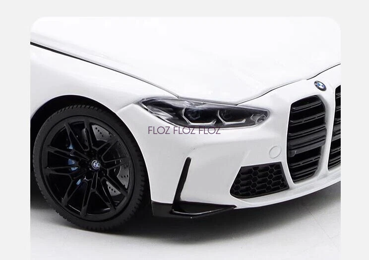 for Minichamps for BMW for M3 Competition 2020 Alpine White 1:18 Car Pre-built - Image 3 of 4