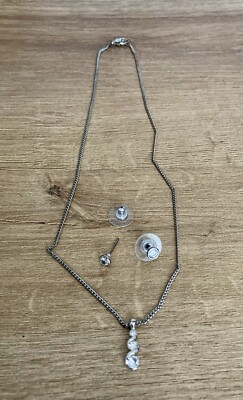 Marks and Spencer costume jewellery Necklace Earrings set UK